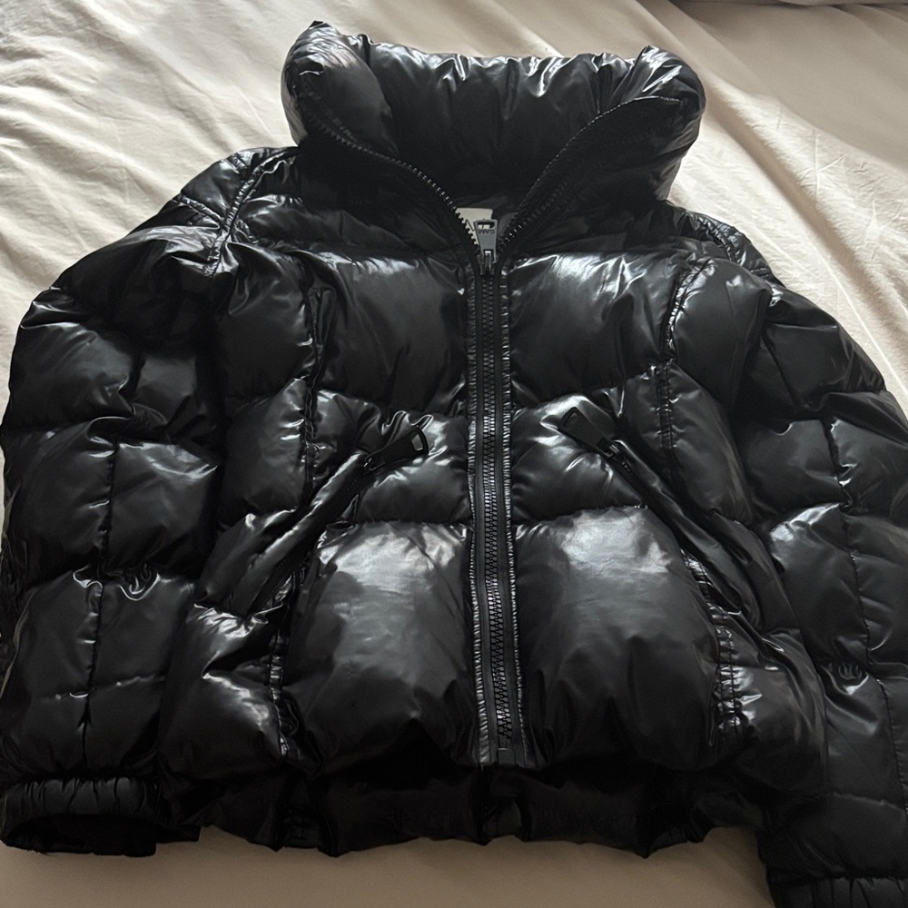 SAM Nyc Black Puffer Freestyle Jacket